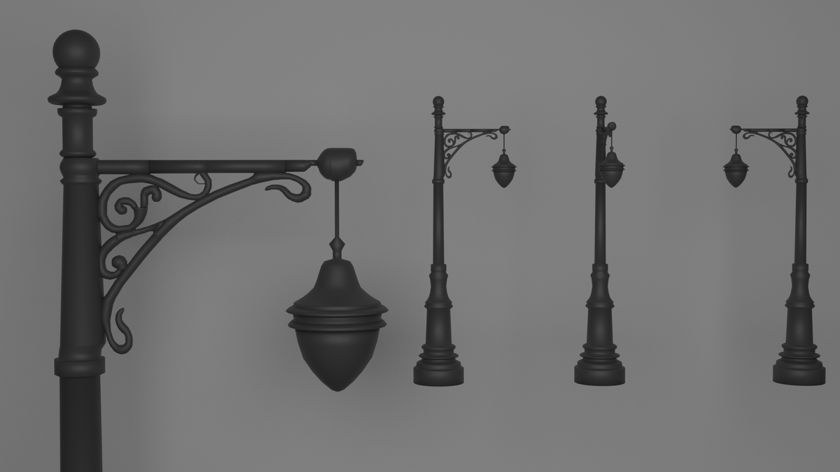 corbinr40's tweet photo. An early prototype of a lamp post model 
#b3d https://t.co/vVtVCrvRsD