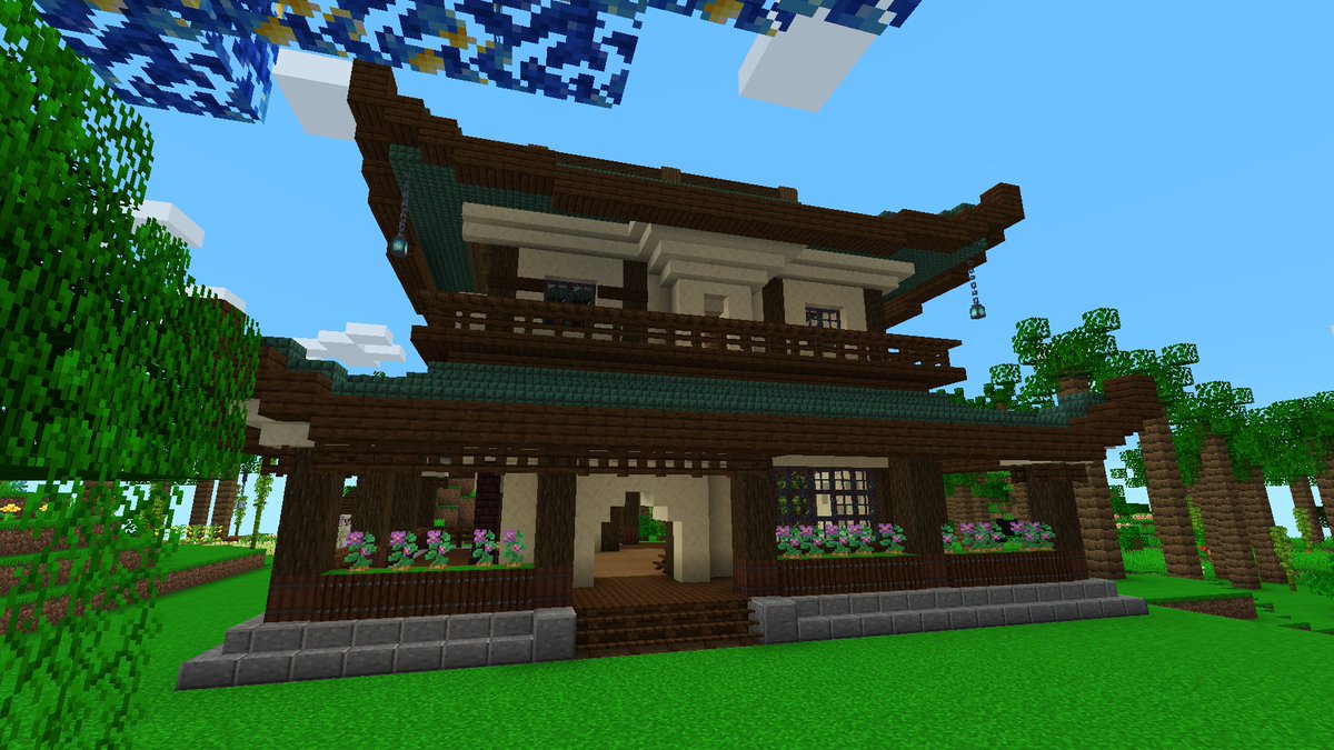 Devilish_QT's tweet photo. I'm working on the Japanese temple world spawn as well as my own personal home in a neighboring plot. Here's some of the progress beginning with a before & after renovation of the home so far.
#420Minecraft #OldLadyDerping #GrandmaGamer #Nerdvana #MinecraftBuilds #BlueNerd_YT https://t.co/EFxLV0QGSD