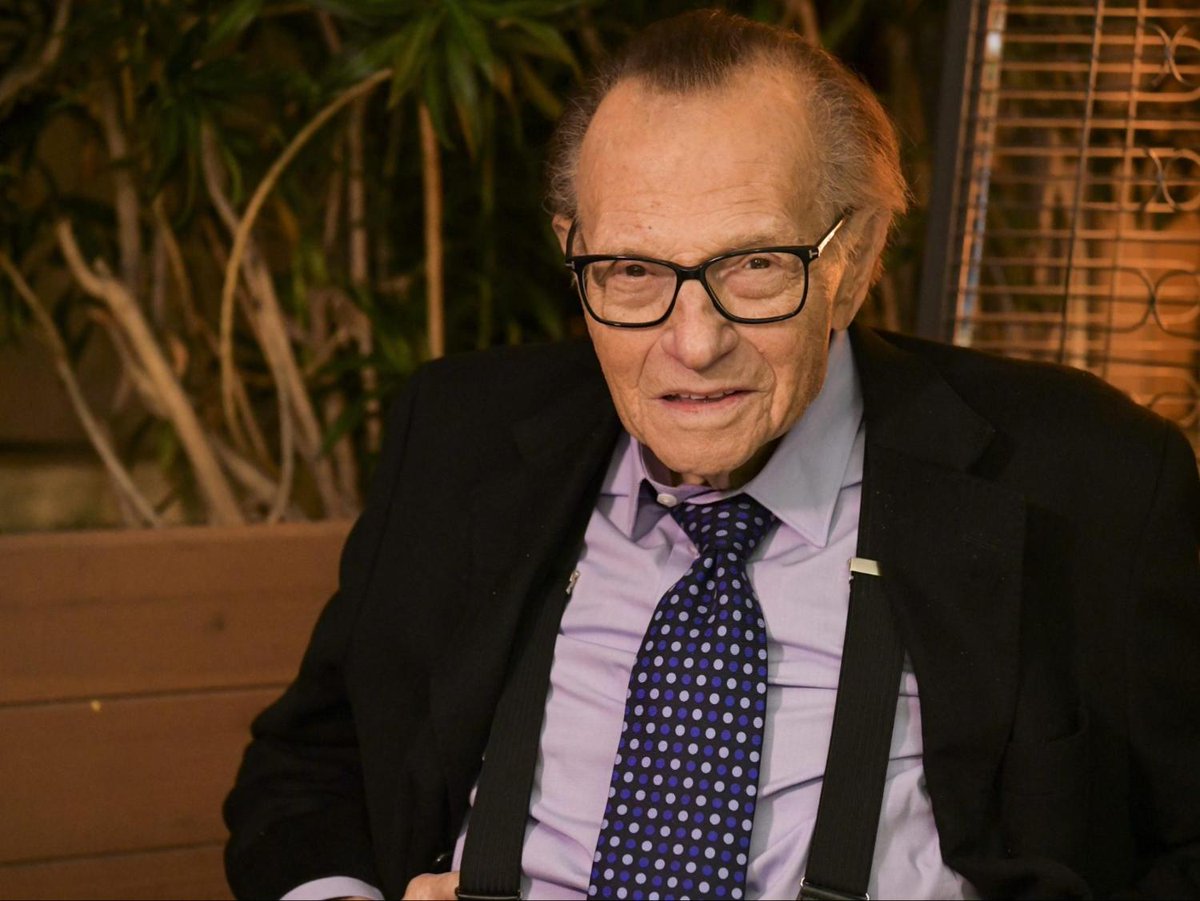 Larry King hospitalized with COVID 19