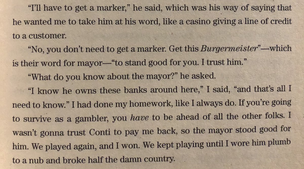 Know the credit of your counterparty