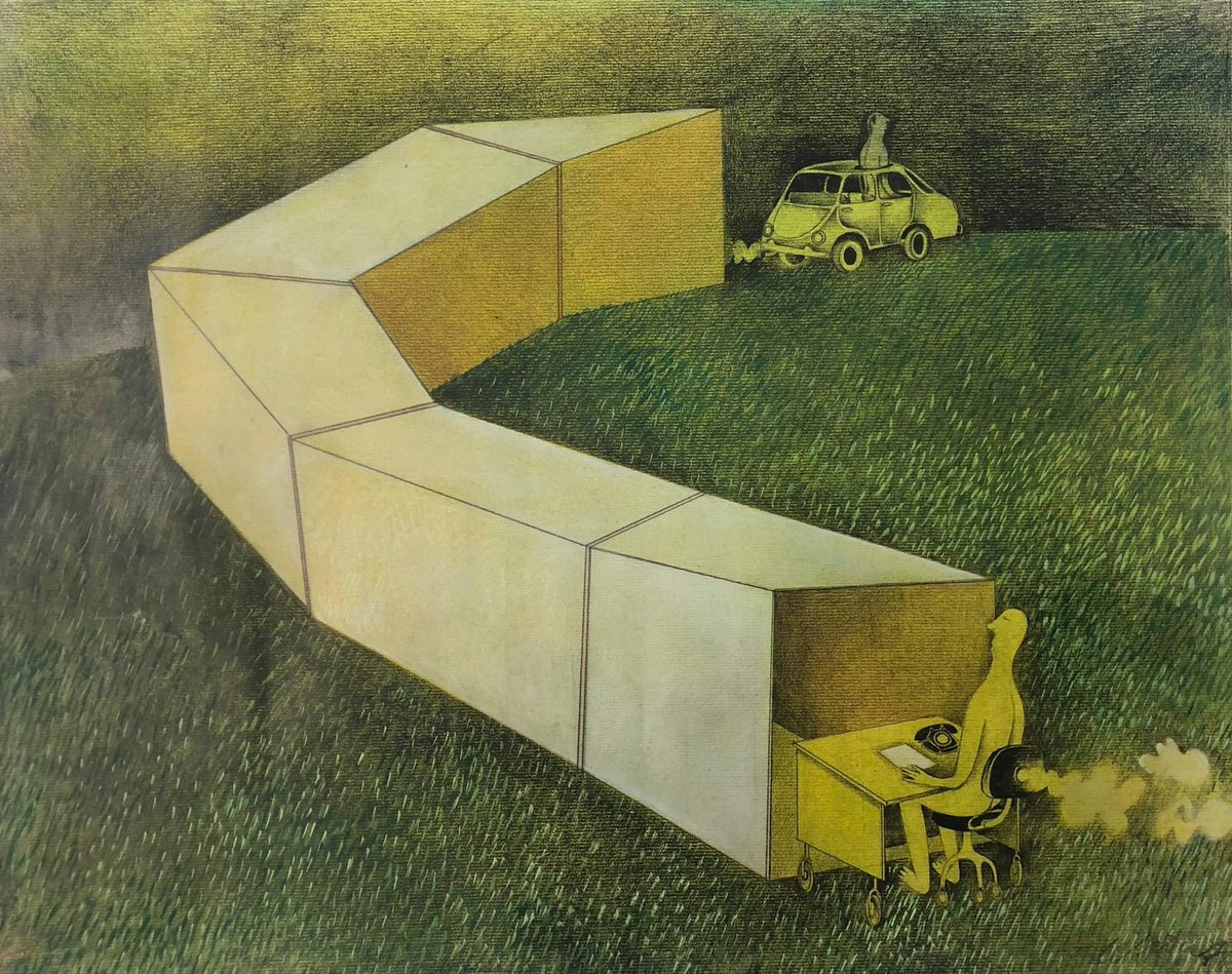 PedroPabloOliva's tweet photo. Pedro Pablo Oliva. Acto de magia, 1977 #arte #pedropablooliva #Cuba https://t.co/rP1QPml3fG
