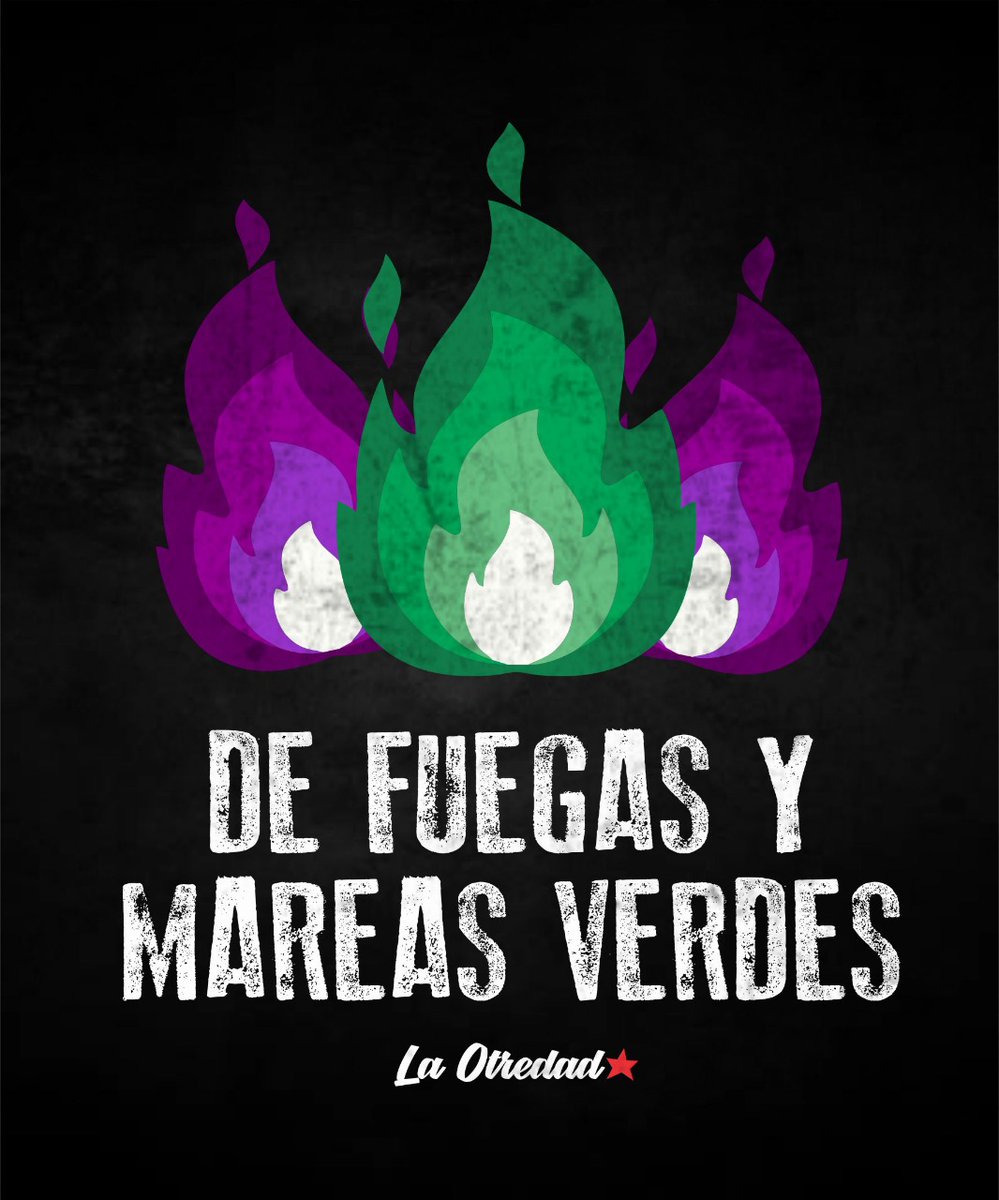 otredad_la's tweet photo. DE FUEGAS Y MAREAS VERDES 🔥💚
 Y de repente, un día, las miles de fuegas se convirtieron en una marea verde, vaya oxímoron hermanas! De esas fueguitas va esta historia, porque gracias a elles estamos hoy aquí. (+)
@RedSaludDecidir 
@abortolegalmza 
@CampAbortoLegal https://t.co/d3olZ1HZHn