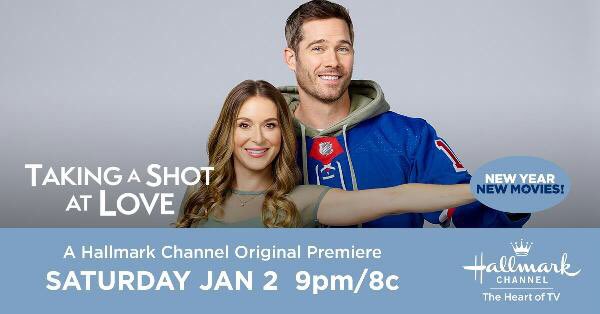 MichelleVicary's tweet image. Dance into 2021 with our #NewYearNewMovies premiere of #TakingAShotAtLove! Starting NOW on @hallmarkchannel! 🩰🏒 @alexavega #LukeMacfarlane