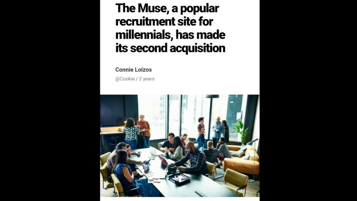 The Muse acquired TalentShare...Read last screenshot carefully http://www.talentshare.org/&nbsp;