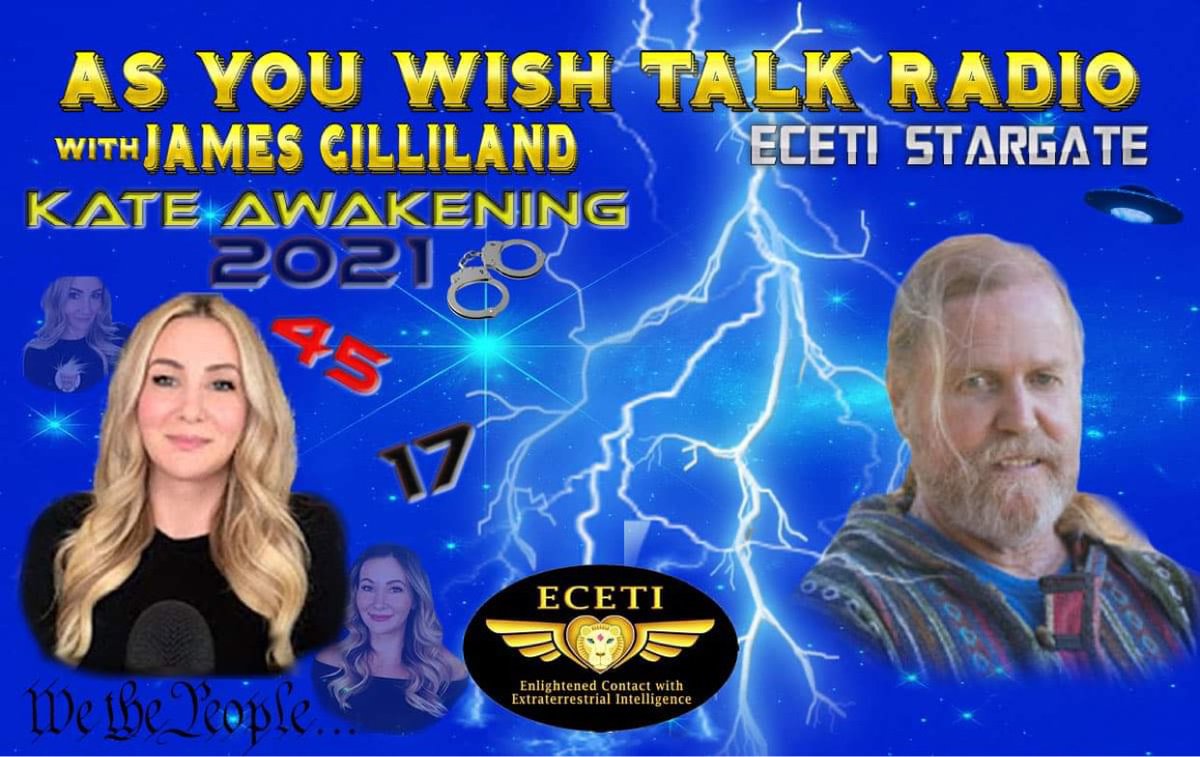 Tonight at 8pm PST USAt Time - Kate Awakening with James Gilliland - Link youtube.com/watch?fbclid=I… #news #eceti #kateawakening #jamesgilliland