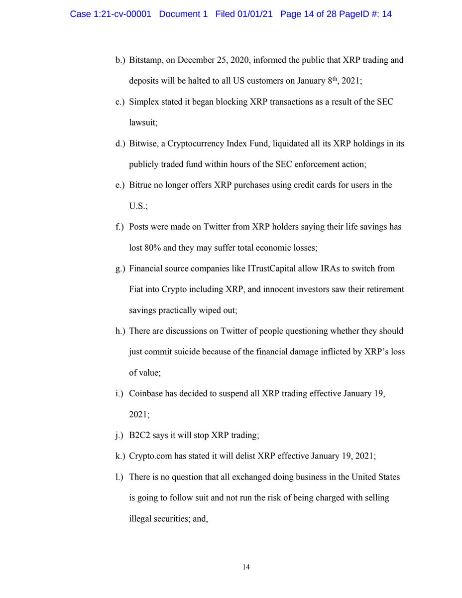 cryptoWZRD_'s tweet image. ‘This enforcement action, directed by Clayton, against XRP, is much more to do about other things than whether XRP constitutes a security’ 

Power struggle.. SEC came in heavy.. Ripple are fighting.. there’s more here than you know.. #XRP