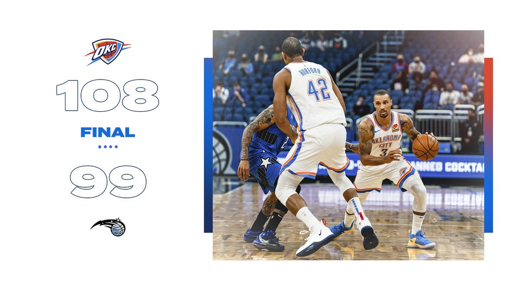 okcthunder's tweet photo. W on the road. https://t.co/KdOWKCXwkh