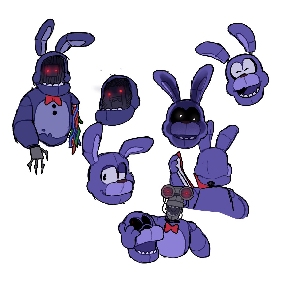 Bonnie doodles! #fnaf "VitreousGlassy COMISSIONS OPEN の イ ラ ス ト.