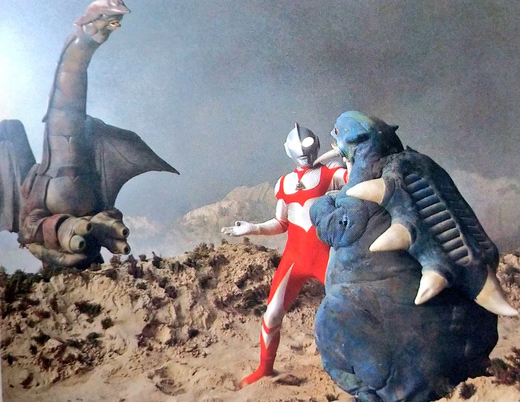 山本淳一 ヘヒヲ Su Twitter スーパードラマtvで ウルトラマンｇを観てた ウルトラマンｇ怪獣撃滅作戦 の地球が人類を滅亡させる為に 最強の怪獣シラリーとコダラーを召還するラストエピソードが大好き このエピソードだけで十分に映画に出来ると思うし