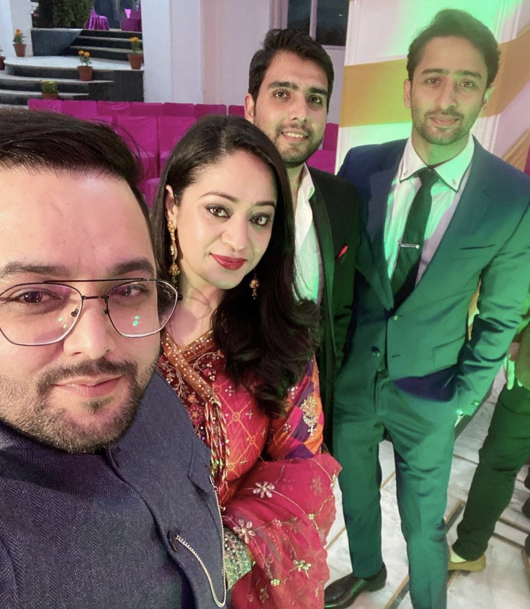 In between work and his busy schedule  @Shaheer_S had done the responsibilities of a good brother attended his brothers wedding in Jammu & shared a bit of his personal life with his fans #ShaheerSheikh  #SplendidShaheerSheikh