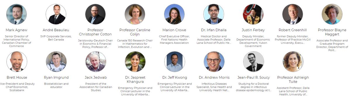 The CSCC/ #CanadianSheild Group, which appears well-organized, includes many of the media and twitter “celebrity” folks from the medical community that you may expect, some of whom are likely colleagues of members of the Ontario Science Table.