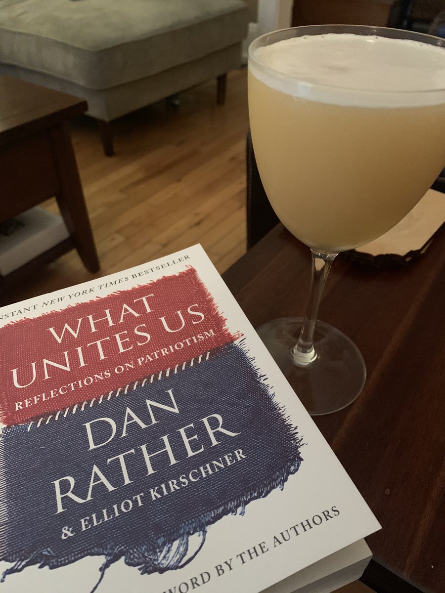 My @jroseattle made me a #MaryPickford and I have @DanRather close-by. 🙏 #WhatUnitesUs