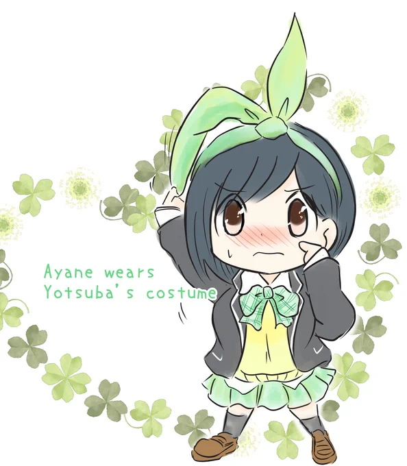 なんとなーく中の人に着せてみた #ペンの向くまま気の向くまま #佐倉綾音 # 五等分の花嫁 