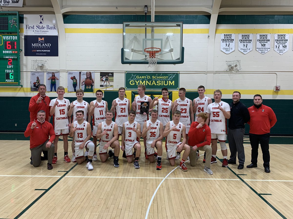 Archbishop Bergan Tourney Champs! #cctrojans