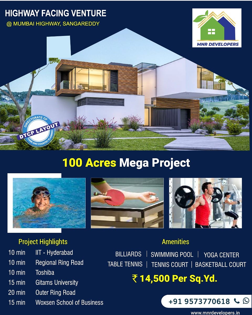 mnrdevelopers's tweet image. Create your dream house at our luxury residential plots
#mnrdevelopers #openplots #openplotforsale