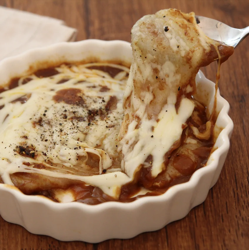 カレーとチーズの相性抜群！お餅のアレンジレシピが参考になる！！