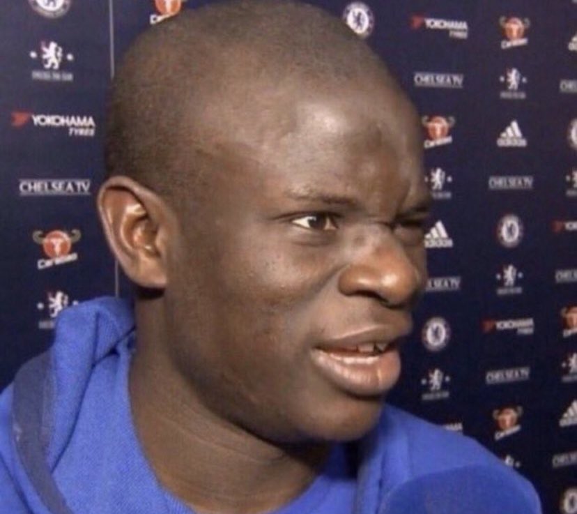 A Thread on funny pictures of Ngolo Kante: