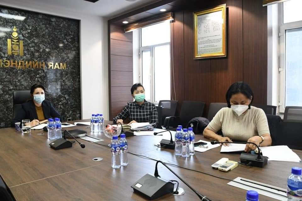 Аймаг, нийслэлийн эрүүл мэндийн газар, төв эмнэлэг, төрөлжсөн мэргэжлийн төв, тусгай эмнэлэг, бүсийн оношилгоо эмчилгээний төв, нэгдсэн эмнэлэг, амаржих газрын удирдлагуудтай ээлжит цахим хурлаа хийлээ.