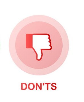 Don'ts