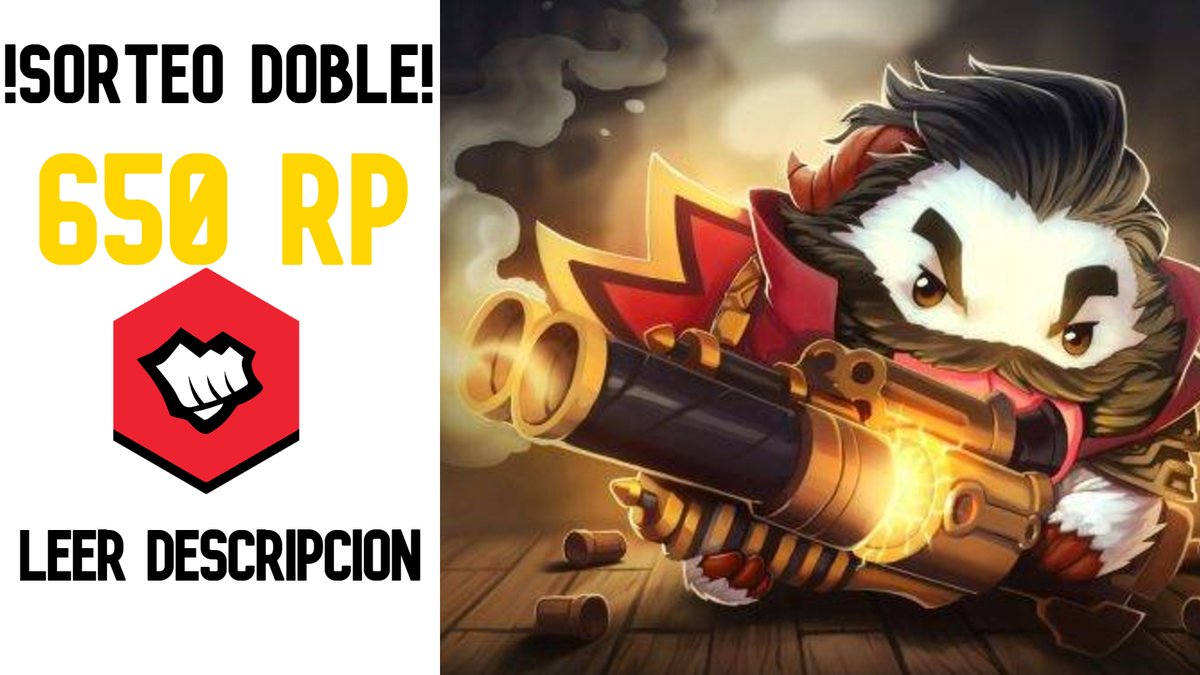 Jake_mateYT's tweet photo. ‼650 RP‼

🚨NORMAS🚨 UwU

💥Follow en twitter @Jake_mateYT 
💥RT Y LIKE
💥Follow en insta @jake_mate_oficial
💥Sub en Youtube

✅Subs de twitch participan en los dos sorteos + bonus 

Link:
https://t.co/sEhJsxUU4K https://t.co/62iDhm1Z9d