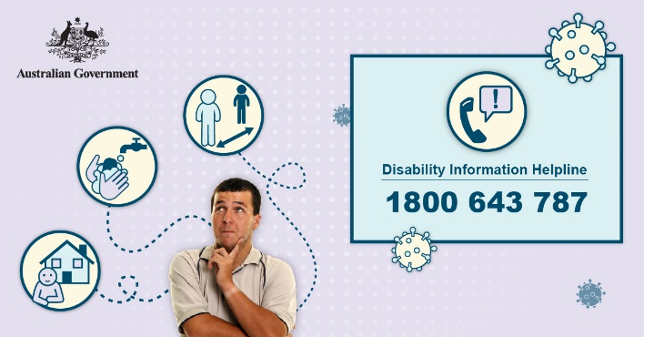 SummerFoundtn's tweet image. Do you care for or live with someone with a disability? Are you currently in NSW or have recently visited, and have concerns about coronavirus? #DisabilityHelp
 
You can call the Disability Information Helpline on 1800 643 787 for free, independent and fact-checked info.