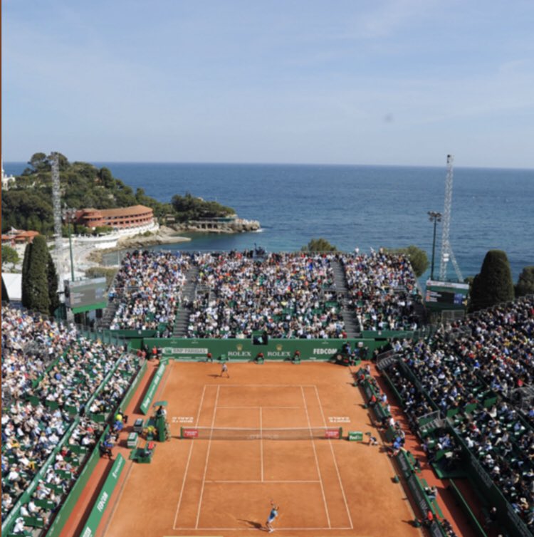 (9) Monte CarloThe 10,500 capacity stadium, overlooking the Mediterranean on the mountainous French Riviera, hosts a Masters 1000 each Spring. The MC Country Club first held a tournament in 1897. The stadium is actually in French territory, despite its association with Monaco.