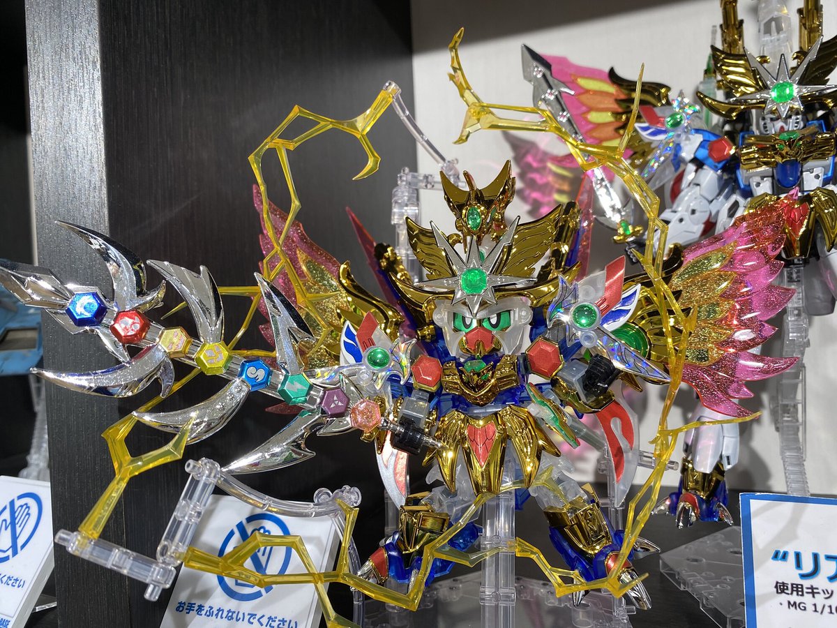 The Gundam Base 福岡店情報 Legendbb ガンダムベース限定 飛駆鳥大将軍 クリアカラー シルバーメッキ増量 クリアカラーで新年に相応しい煌びやかな豪華仕様 更にガンダムベース福岡では七人の超将軍や機動武者大鋼も店頭ございますので 討魔