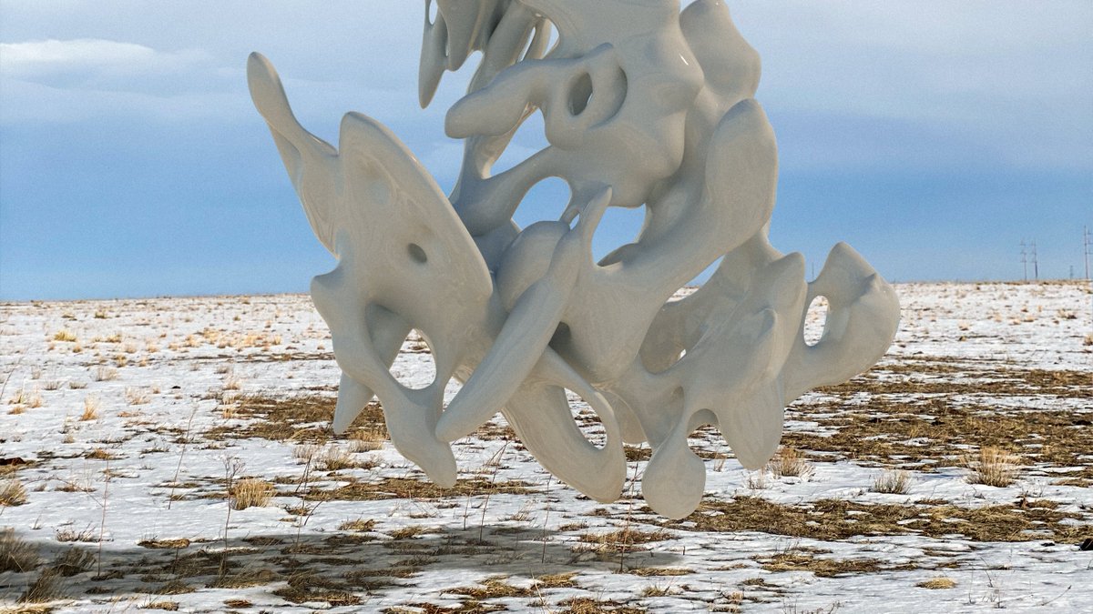 eceertrey's tweet image. endless snowy plains abstract object ❄️
#vrsculpture #ar #augmentreality #vrart