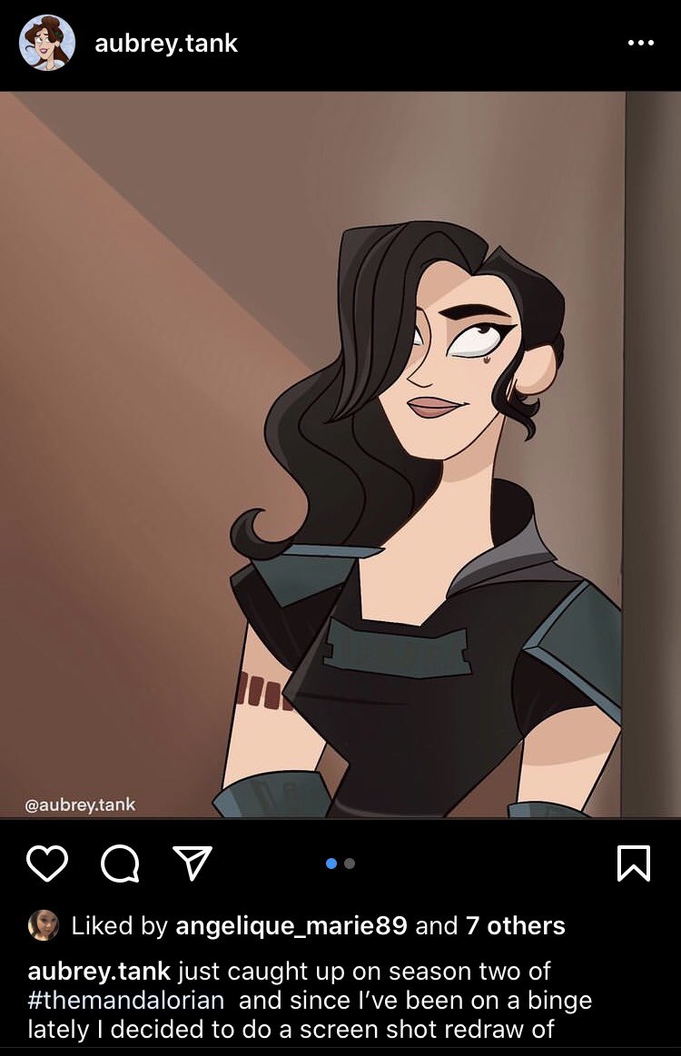 Coach_Tank's tweet photo. As we completed Season 2 of @themandalorian, my daughter Aubrey decided to draw her favorite character Cara Dune played by @ginacarano https://t.co/LTOiAwmT8G