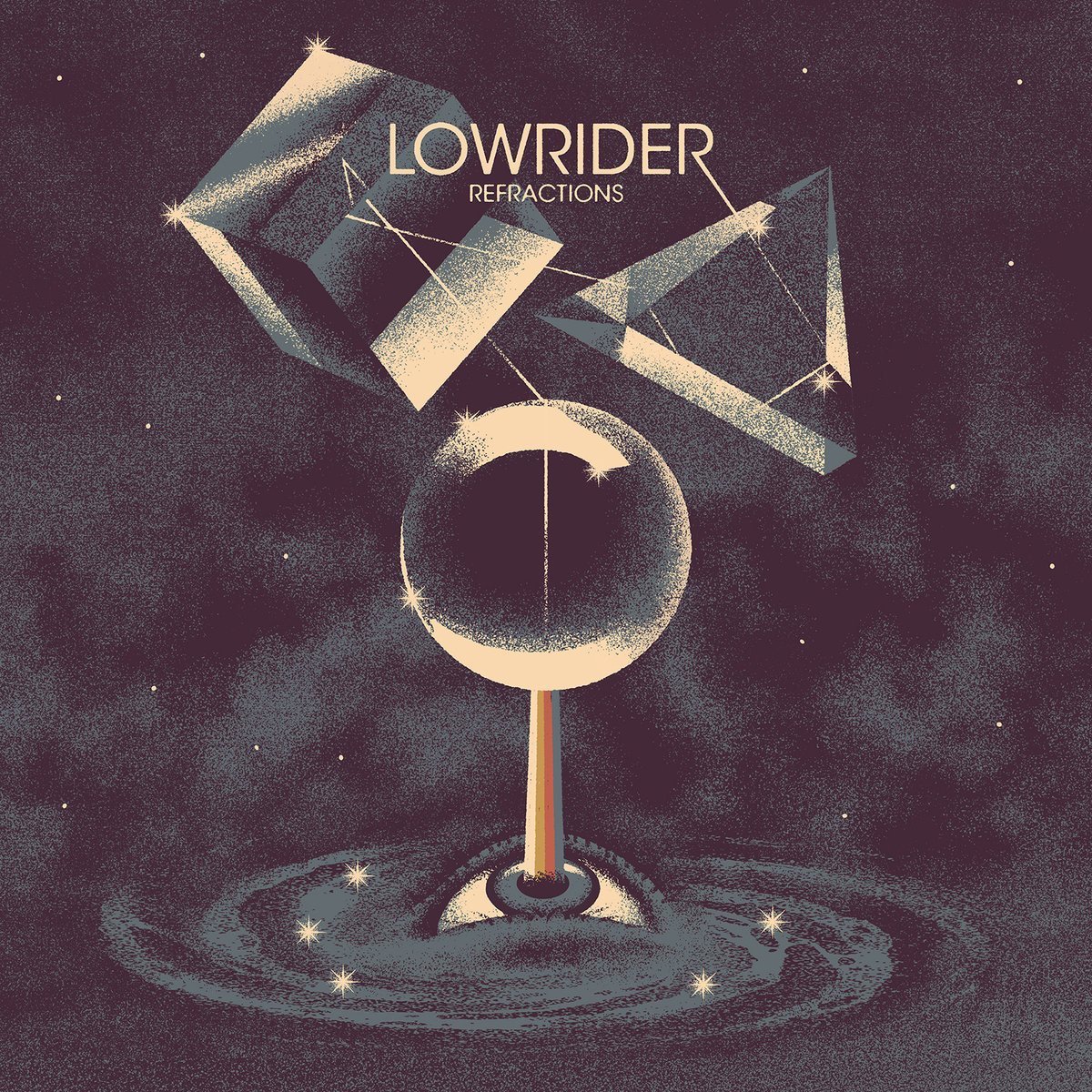 Lowrider - RefractionsSwedish stoner metal veterans come back after many years with a heartfelt nostalgia look-back in celestial riffage.