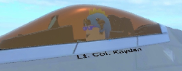 Welcome our 2021 Season Pilot for the Virtual Roblox F22 Demo Team, Maj. Kayden!

Kayden Has been a pilot for many other aviation teams, including the Virtual Blue Angels and has 50,000+ Virtual Flight minutes. 

We can not wait and see what he brings to Langley Airforce Base