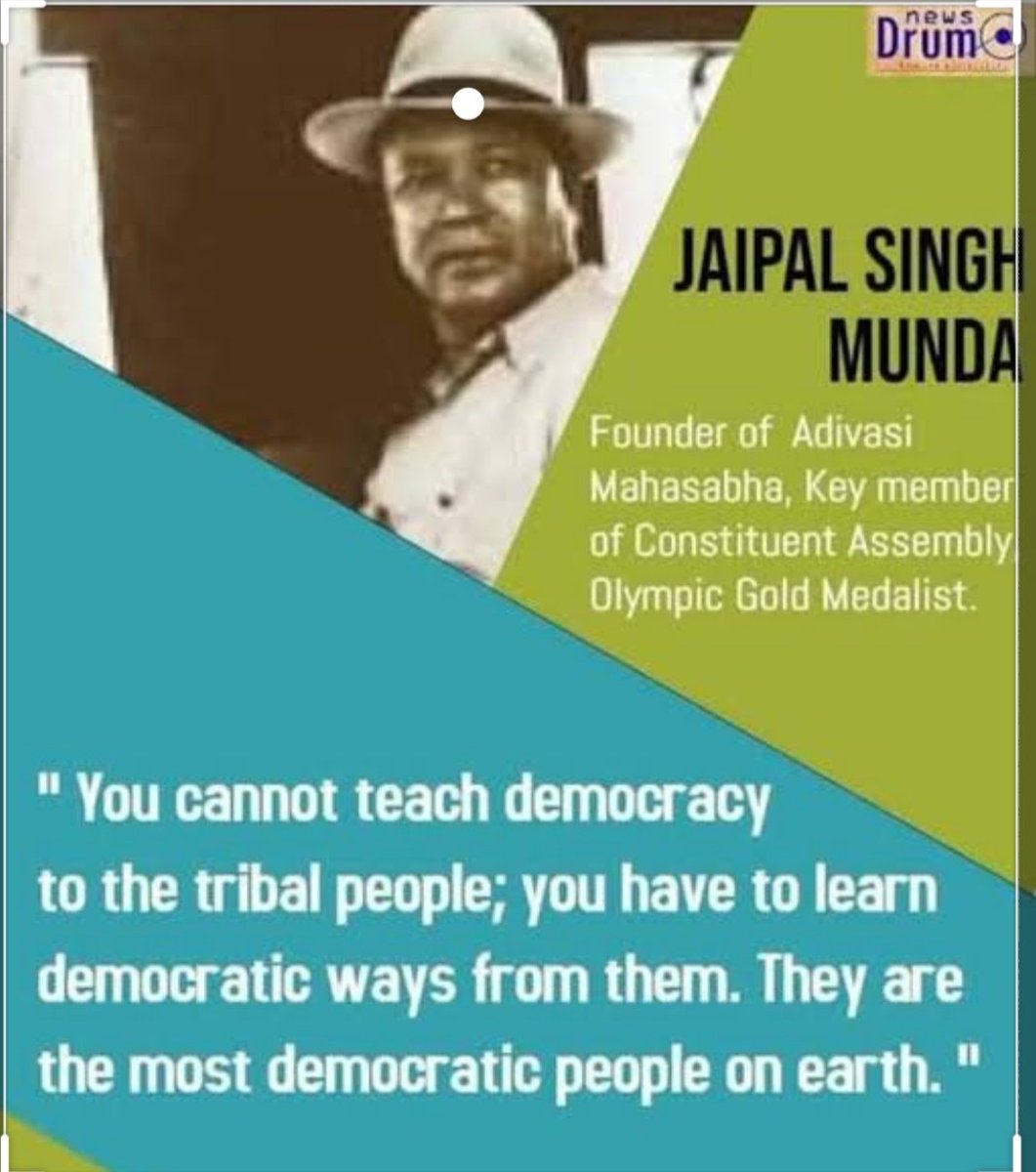 #IndiaPride_JaipalsinghMunda
#जयपालसिंहमुंडा_जयंती 
#जयपालमुडां_को_भारतरत्न_दो
#JaipalMundaHeroOfNation
<a href="/IAI_Johar/">Indigenous Army Of India</a> <a href="/PrafulVsv/">Dr Praful Vasava</a>