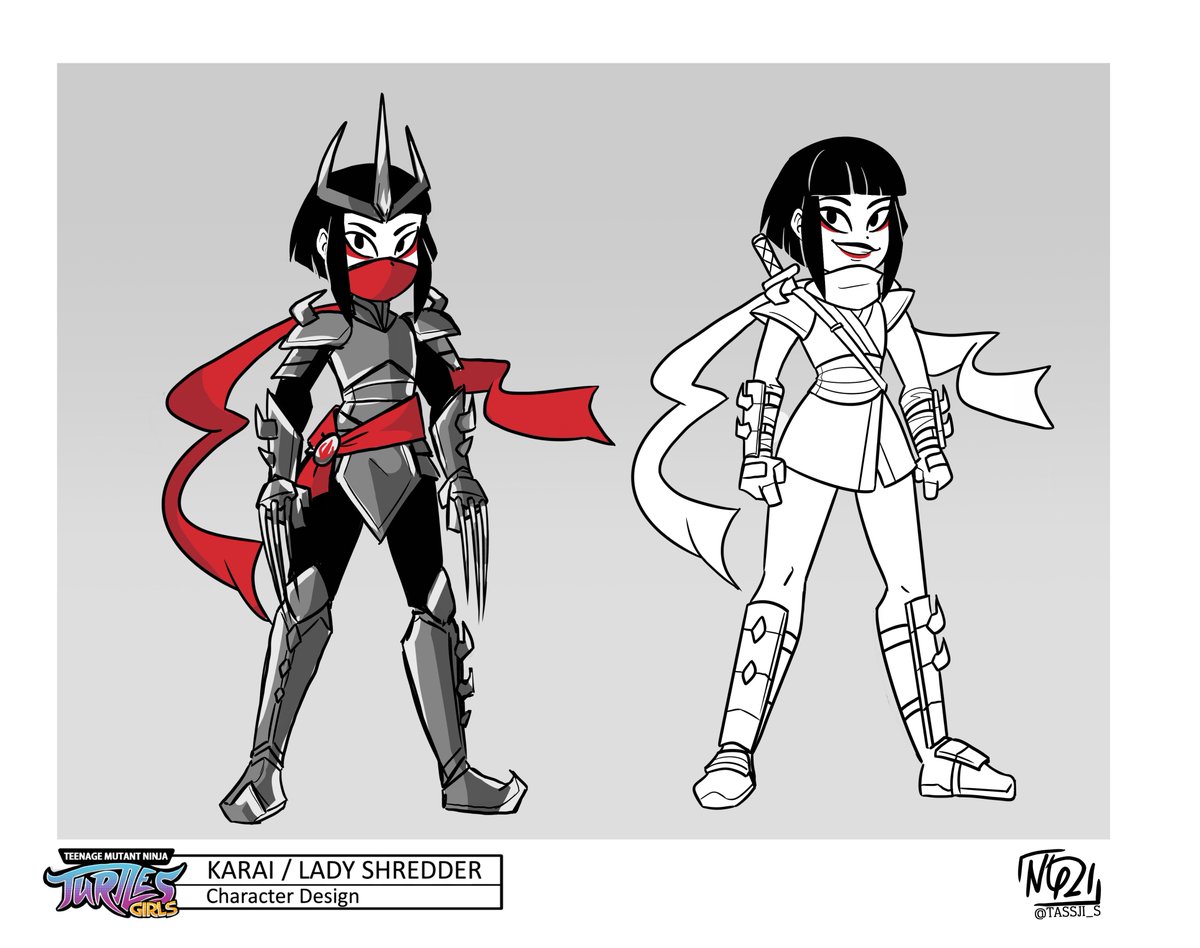 I think I'm finally happy with her design - a lot of her design