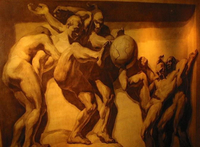 By 1939, this area was loaded with incredible structures, and varied artworks.