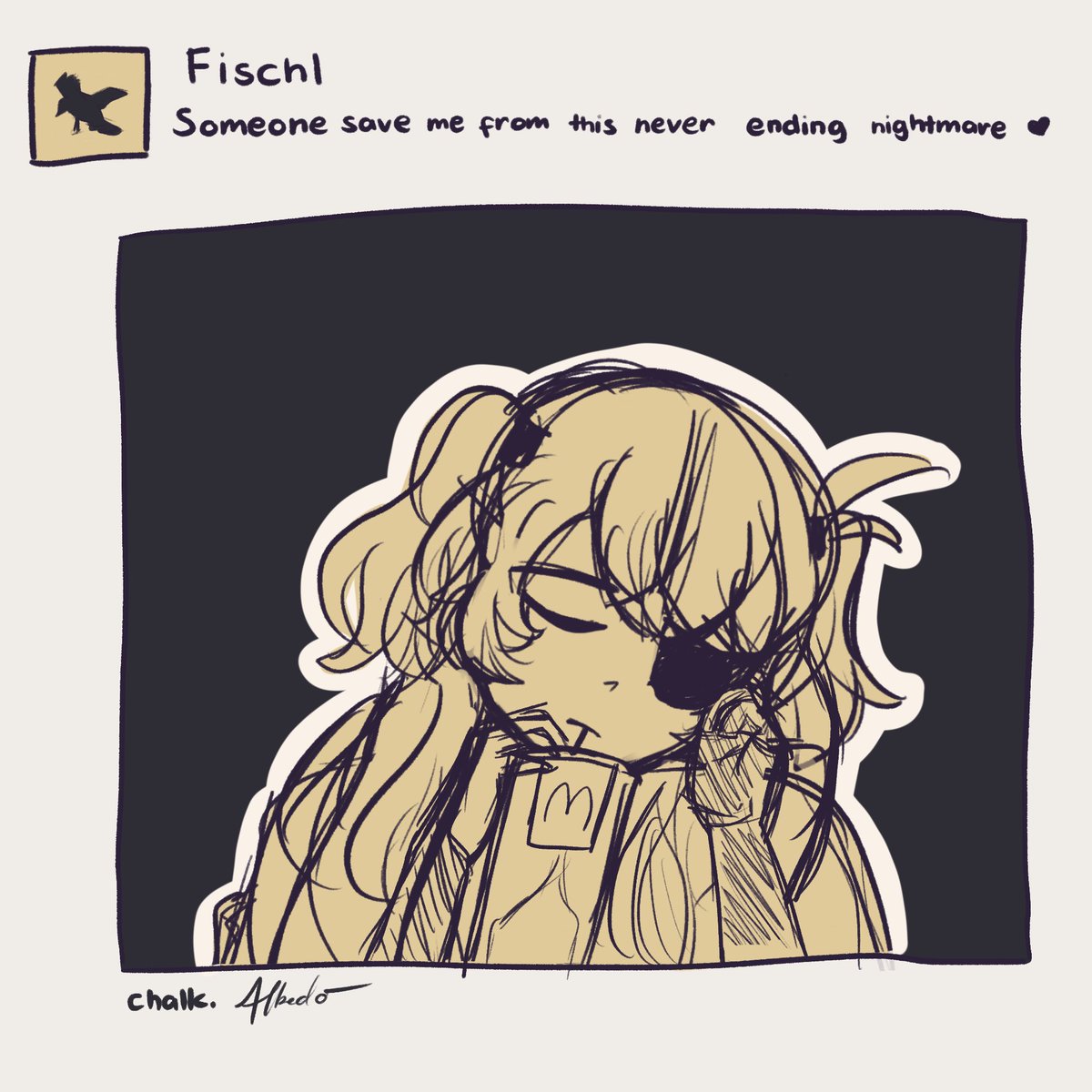 prinz_albedo's tweet image. ehe :&amp;gt;