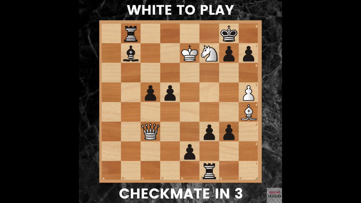 ChessHope's tweet image. Can you solve this? #chess #chesspuzzle