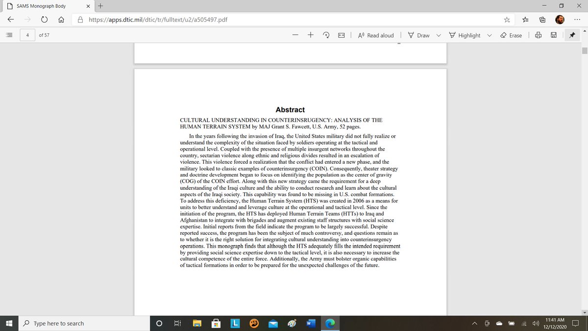 We know military procedures trickle back into domestic use
