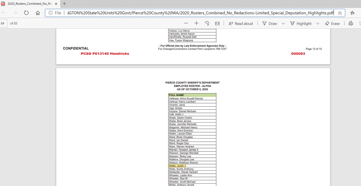And we know Federal Deputies make some of these missions for their area while normally being local employees.