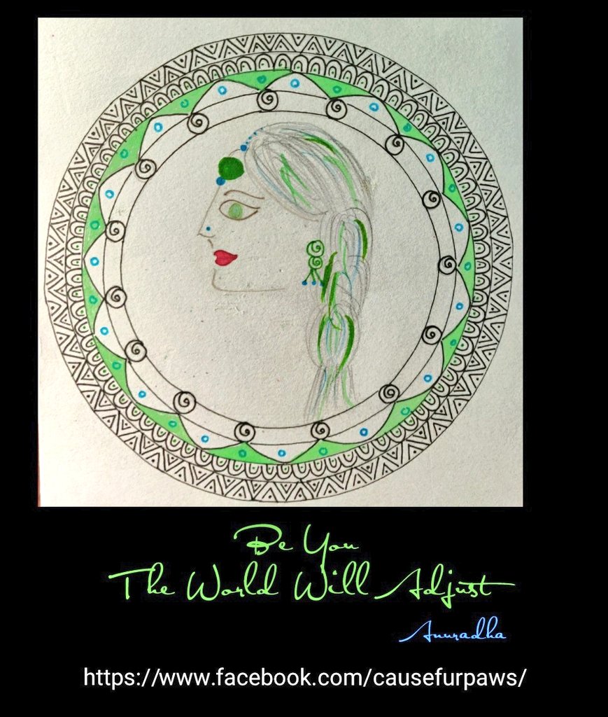 anuradhakurup's tweet photo. Be You. Colour the world with your spirit.
#art #interpretiveart #handmade
#madeonrequest #creativity #NoteToSelf.
https://t.co/4VbR7KjHdv https://t.co/yUo1YBrwlF
