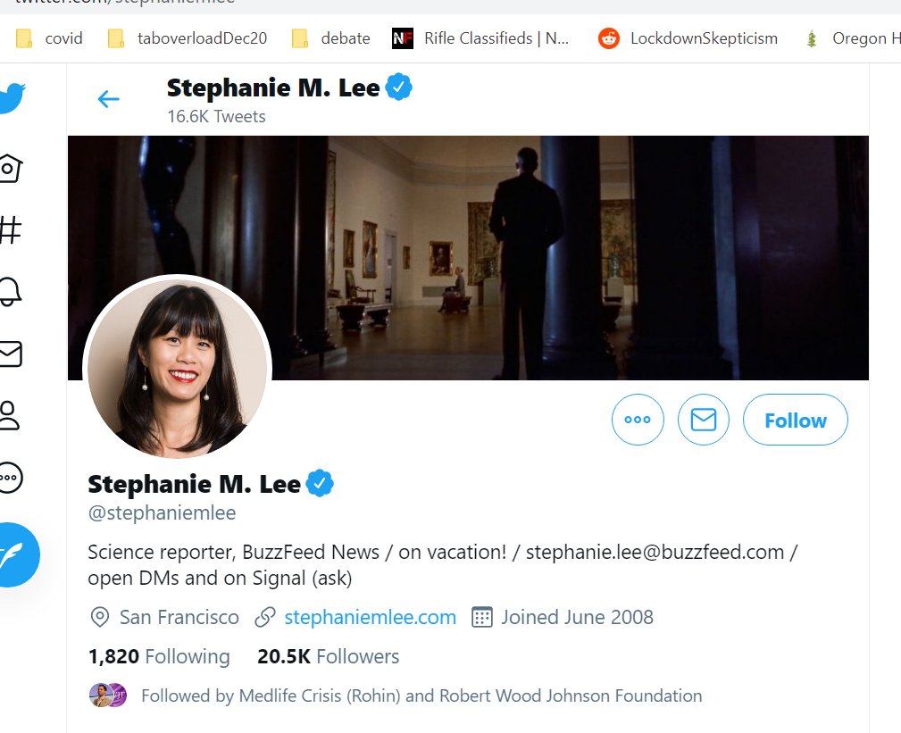  @stephaniemlee smears anti-lockdown scientists and then shows off that she's 'on vacation.' I'm sure she's sitting at home safely....Reminds me of China locking down and then throwing a huge maskless pool party to celebrate how stupid we were for copying them.