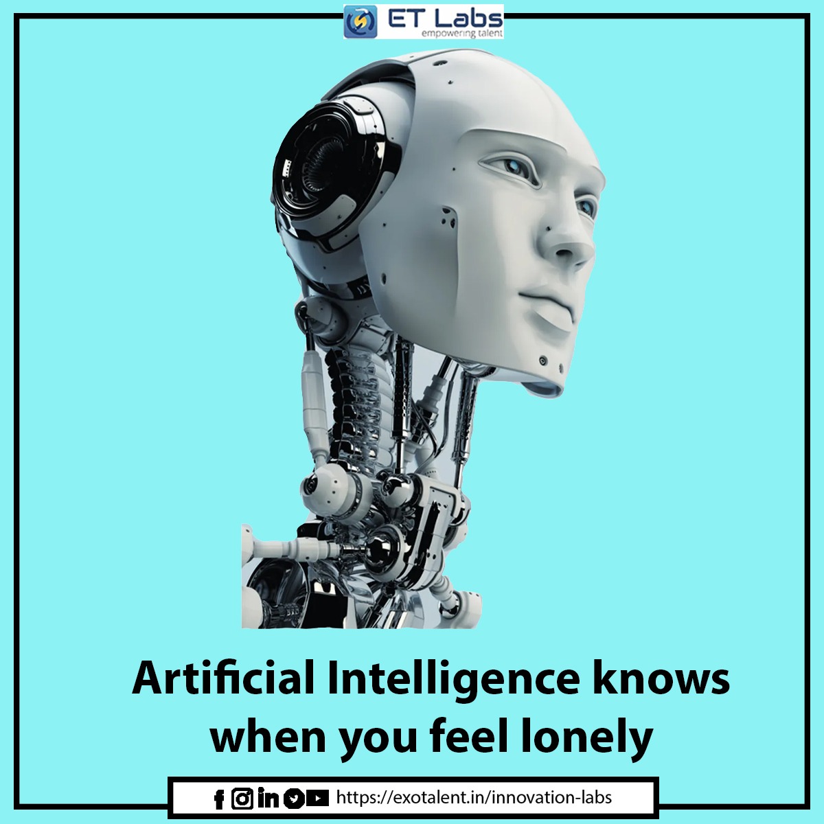 labs_et's tweet photo. Market research firm Gartner predicts that by 2022, your personal device will know more about your emotional state than your own family members.
source: The Hindu
#AI #Trending #technology #EtLabs #IoT #FutureOfWork #career #Online #EVcourses #ECcourses #Growth #job #development https://t.co/KQ6DA2aGPS