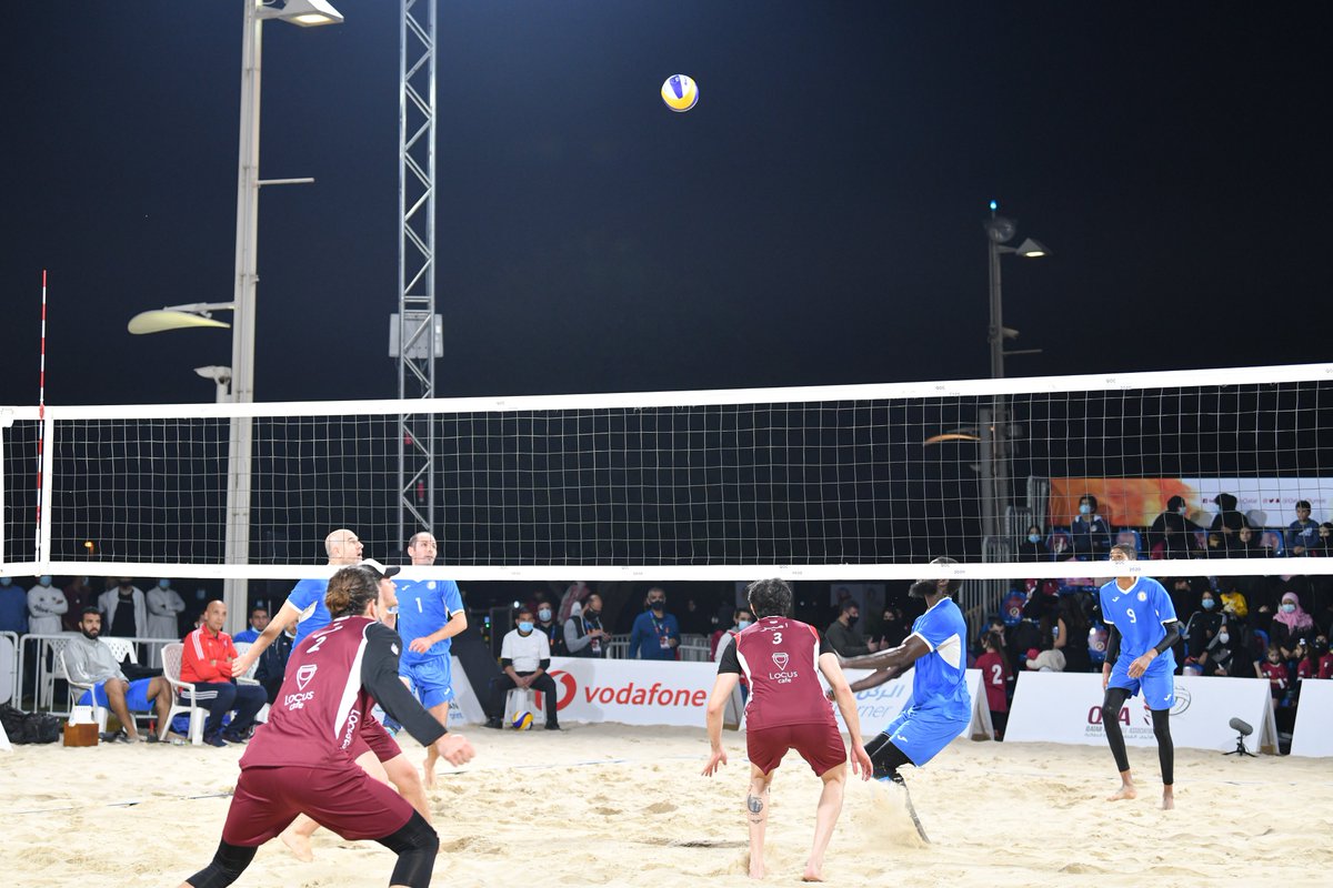 VodafoneQatar's tweet photo. Check out the highlights from the finals of QOC Beach Games 2020.
Proud to be Official Sponsor of the tournament.
#VodafoneQatar

اطلع على أبرز أحداث نهائيات بطولة اللجنة الأولمبية القطرية للألعاب الشاطئية 2020.
نفخر بكوننا الراعي الرسمي للبطولة.
#فودافون_قطر https://t.co/Icu7ULqcIO