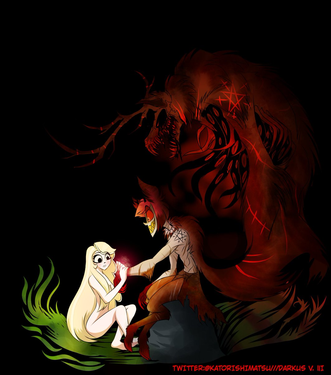 katorishimatsu's tweet photo. Wendigoner 🩸🦌

#HazbinHotel #charlastor #Radiobelle #alastorxcharlie #HazbinHotelAlastor #HazbinHotelCharlie #hazbinhotelotp #hazbinhotelau https://t.co/M3hHxUlqxw