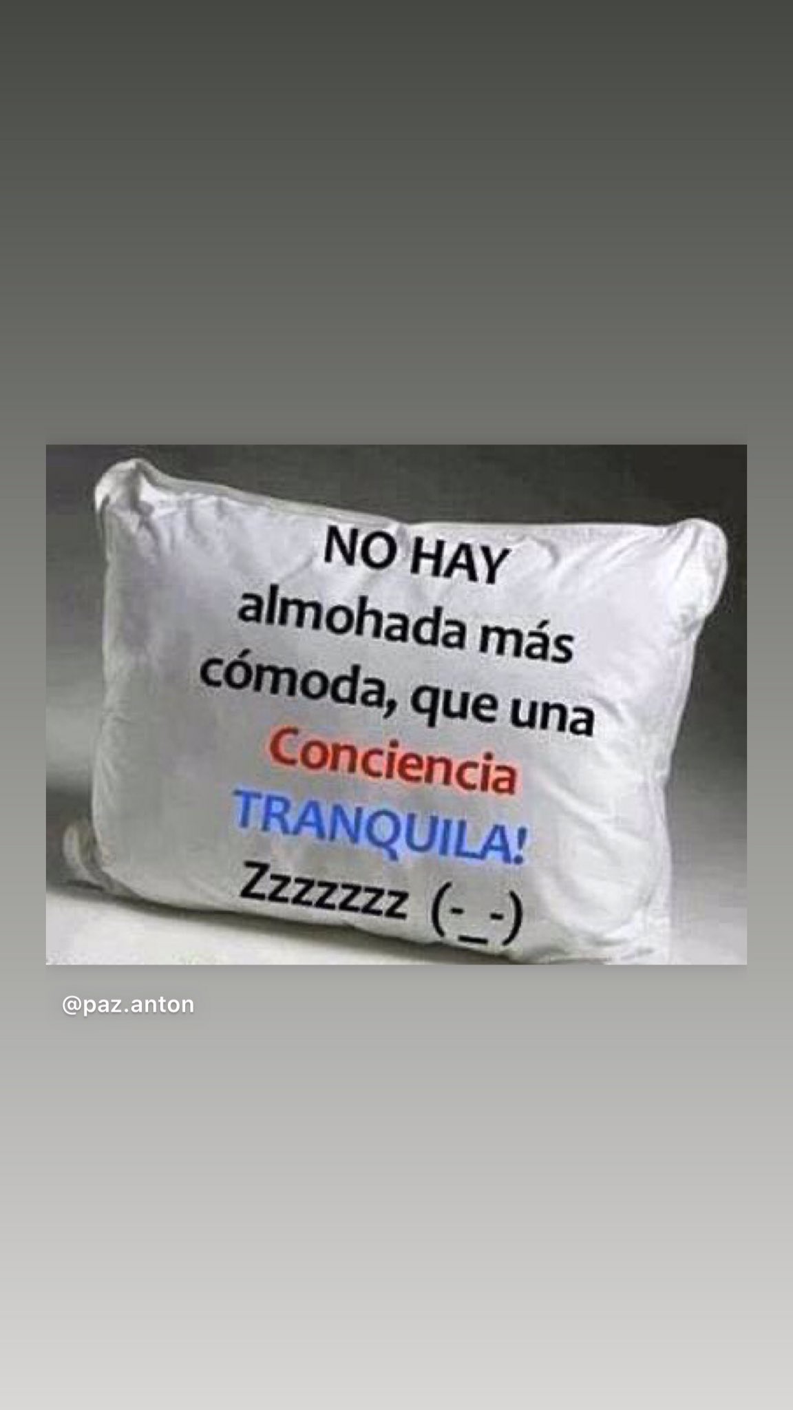 Anton paz Mundo LLC on X No hay almohada mas comoda que una conciencia tranquila Zzzzz antonpaz conciencia tranquila comoda motivacion aries tauro geminis cancer leo virgo libra