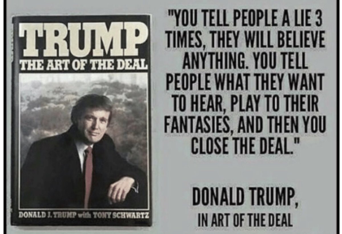 dchaffe60666717's tweet photo. @realDonaldTrump @BreitbartNews Been using lies and manipulation as a means to an end his entire life! #TrumpistheFraud https://t.co/9hy4LmN3Pq