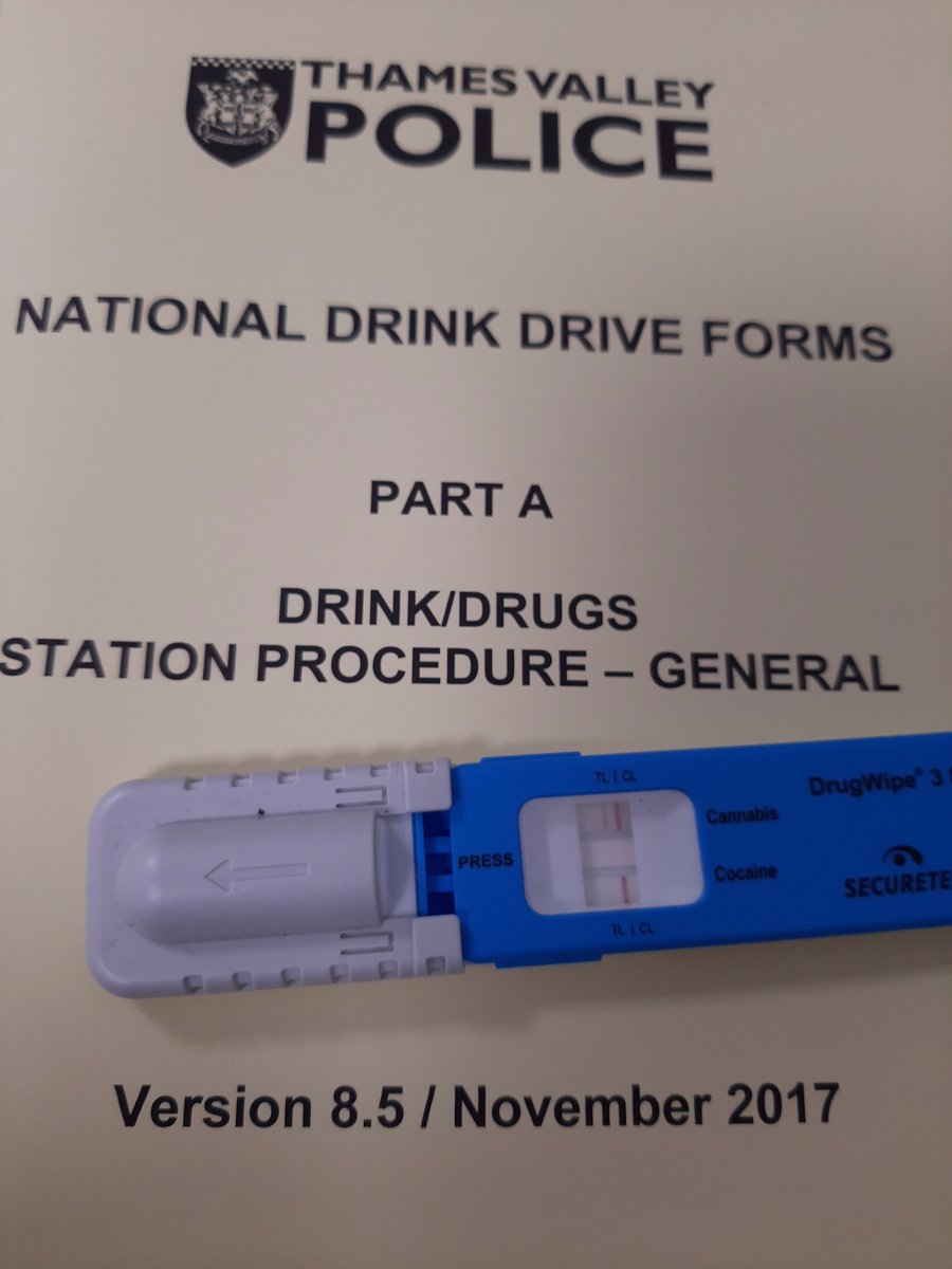 Following reports of a vehicle driving along the Ridgeway near Watlington the vehicle was located and stopped in Nettlebed. Driver arrested for providing a positive drug wipe (cannabis) and for no insurance &amp; licence. Now at the police station for evidential procedure.