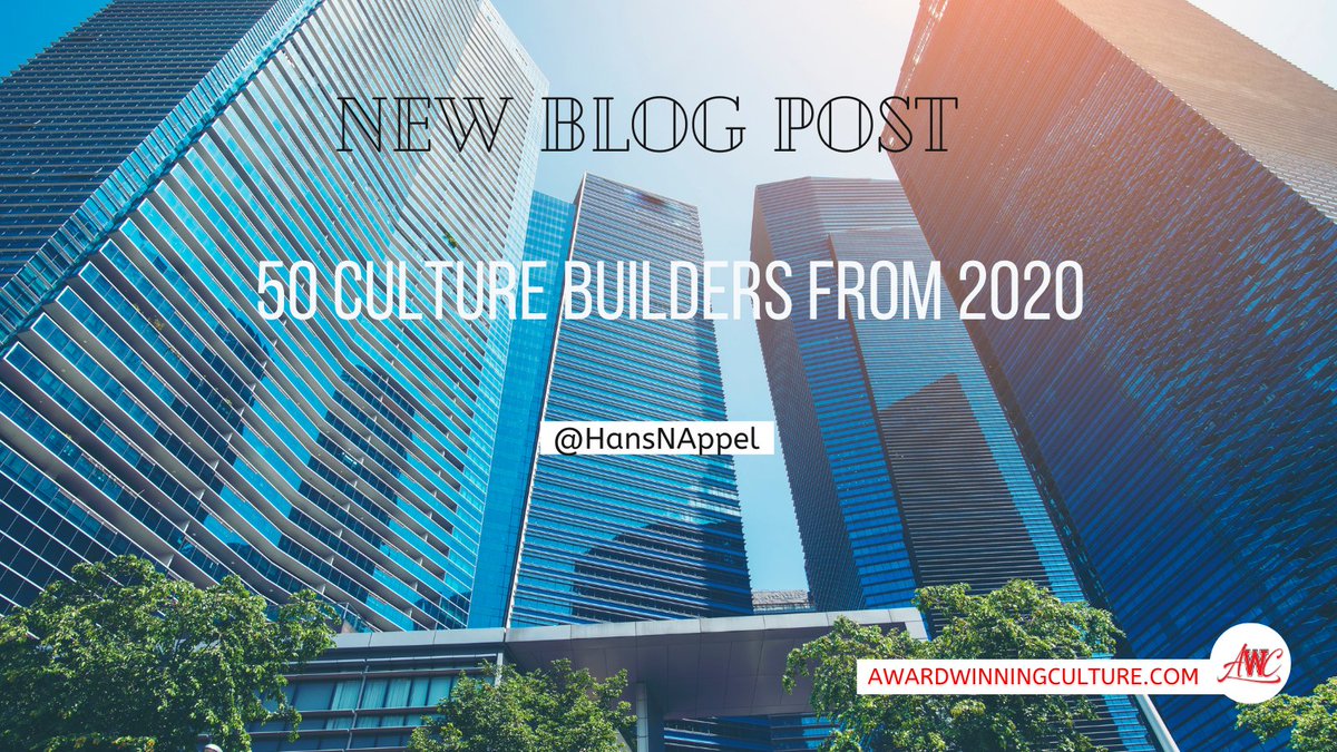 Are you following each of the Top 50 Culture Building Educators from 2020?

bit.ly/2LaaM8a

#AwardWinningCulture @awculture #TLAP #MasteryChat #TeachBetter #LeadLAP #LEAPeffect #FutureDriven