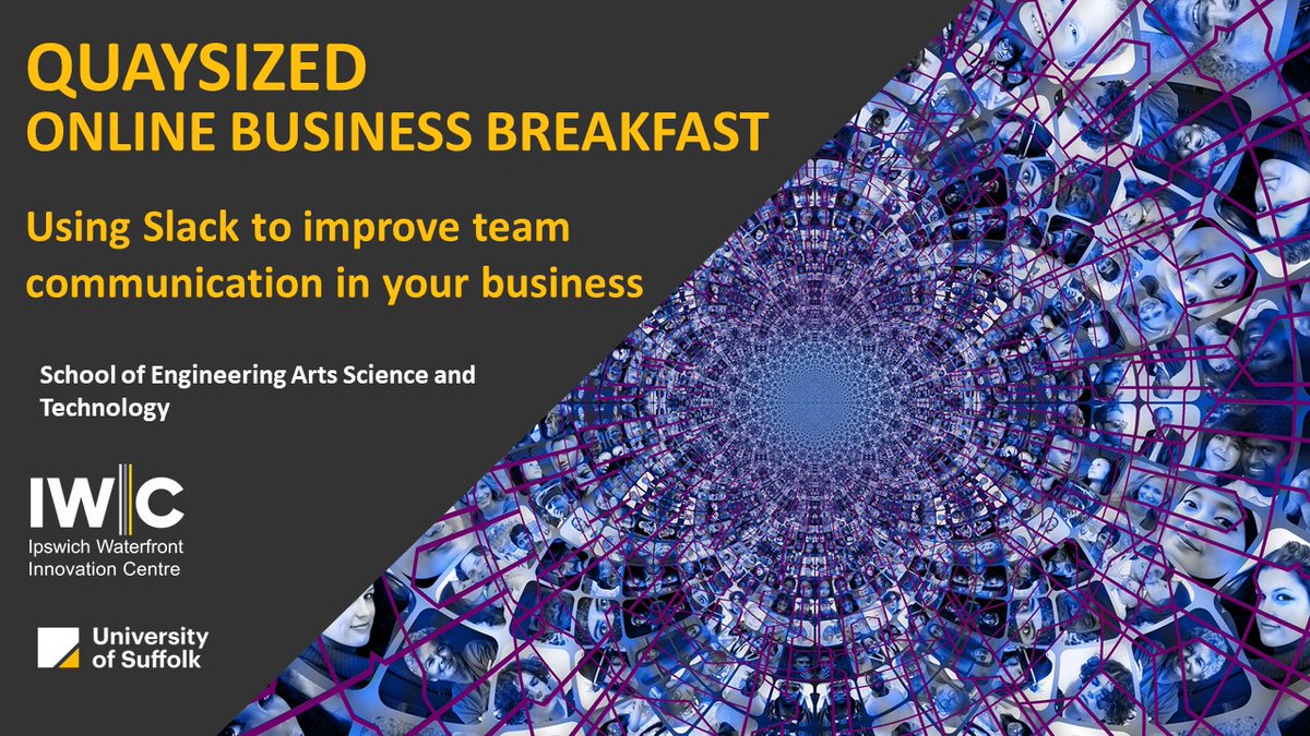 UOS_BusinessEng's tweet image. #techtuesday if your #newyearsresolution2021 is to improve #workplacecomms then join us virtually 4th Feb for our #quaysized #businessbreakfast where @sprestonuk from @UOS_EAST is presenting on using #slack 
Details and booking via bit.ly/EASTFeb #togetherwithbusiness