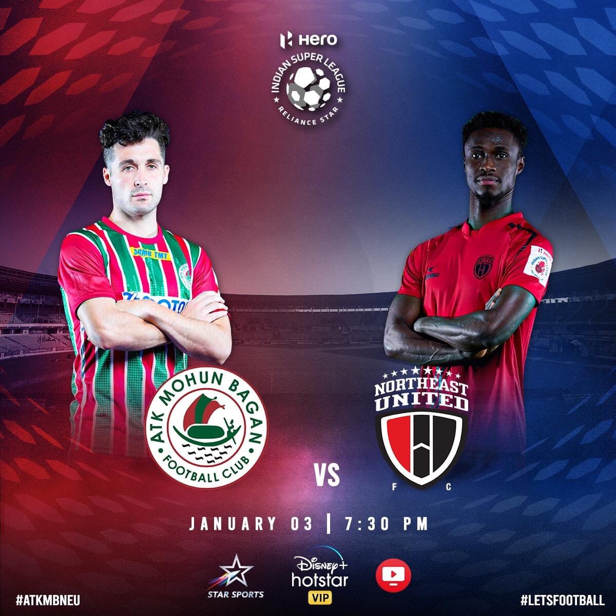 ATK Mohun Bagan will be looking to consolidate its position at the top of the 2020-21 India Super Leauge standings when it takes on NorthEast United FC.
#ISL
#indiansuperleague
#ATKMohunBagan
#PritamKotal
#RoyKrishna
#MichaelRegin
#NorthEastUnitedFC
#GoAWin
#IndiaFootballTeam