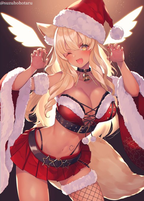 サンタ鈴鹿ちゃん!🎁🎄
 #FGO 